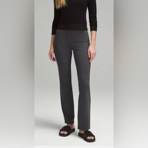 lululemon athletica Women's Smooth Fit High Rise Pull On Pants Gray Size 12